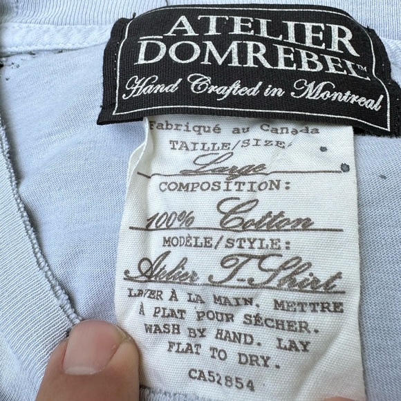 Dom Rebel hand crafted t shirt L - Picture 3 of 8